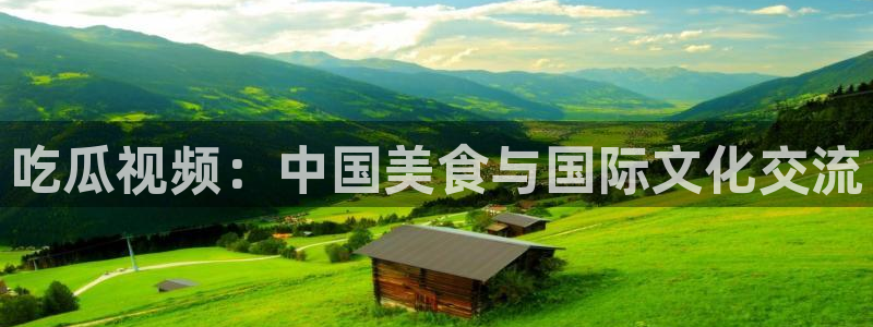 豆瓣自由吃瓜基地：吃瓜视频：中国美食与国际文化交流
