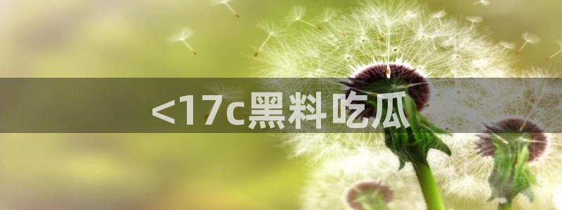 吃瓜网 今日吃瓜 热门大瓜