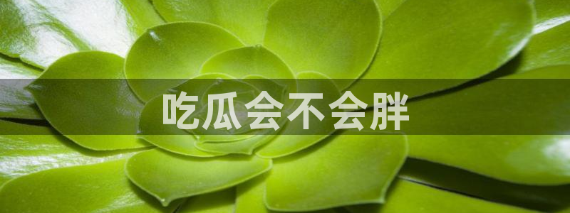 豆瓣自由吃瓜基地:吃瓜会不会胖